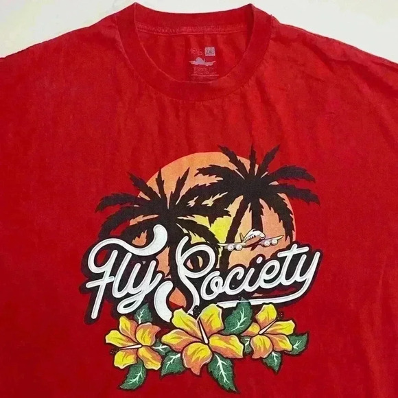 Men’s Fly Society T Shirt - Picture 3 of 3